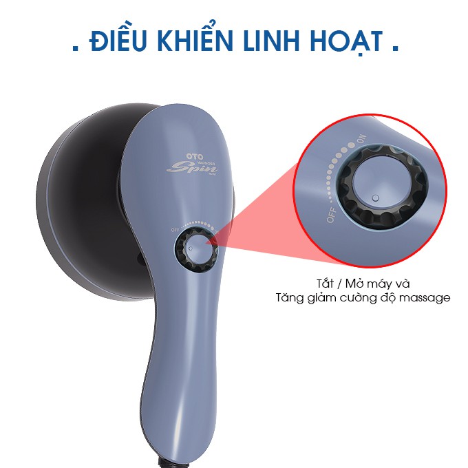 Máy massage cầm tay OTO Wonder SPIN WS-900